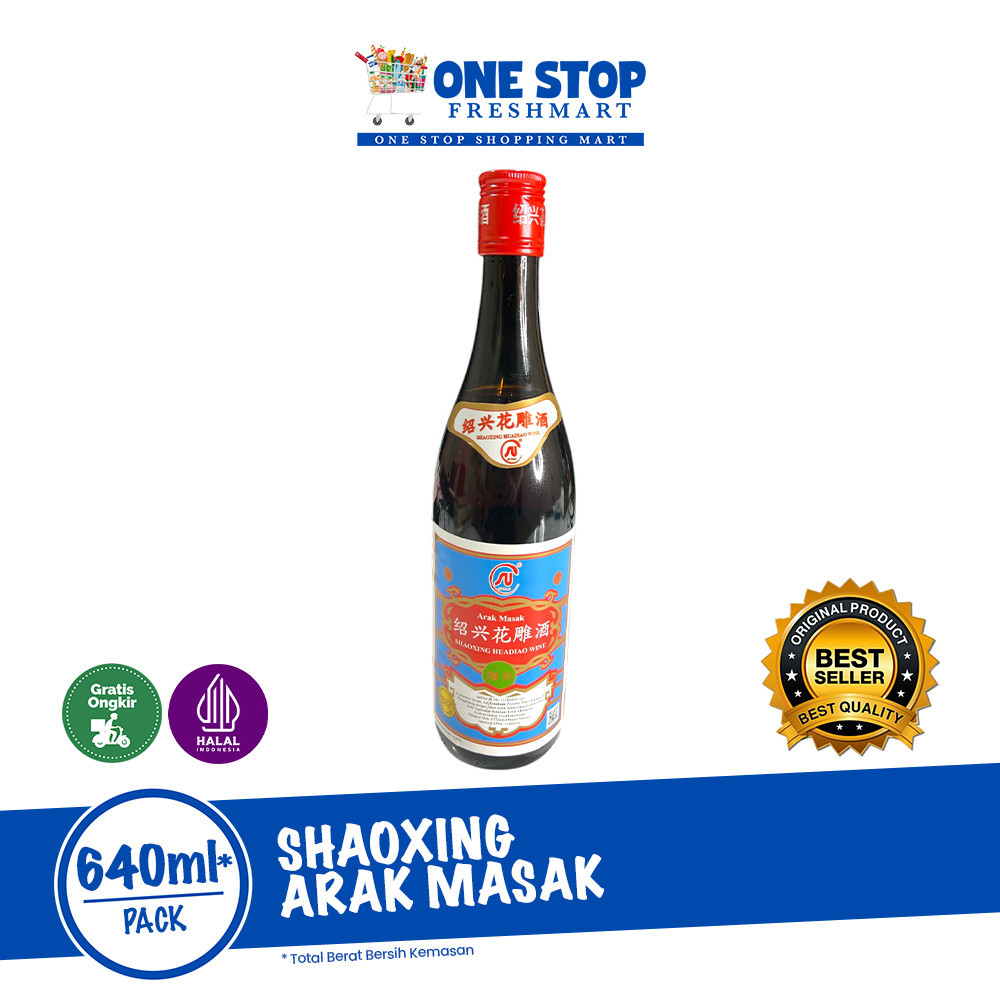 

SHAOXING ARAK MASAK 640ML / SHAOXING HUADIAO WINE 640ML