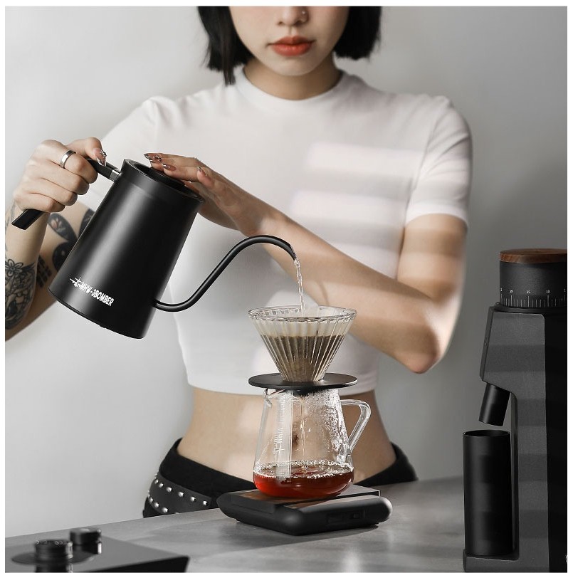 MHW-3BOMBER  Assassin Pour Over Coffee Pot Home Use Temperature Control Electric Kettle Water Boiler