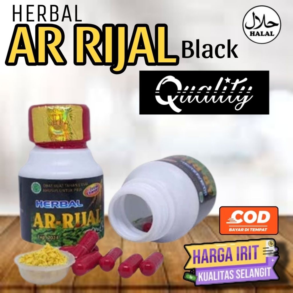 ArRijal Black Obat Tradisional Jamu Pria Bertahan Lama Kuat Bertenaga || Privasi Terjaga bisa Cod by