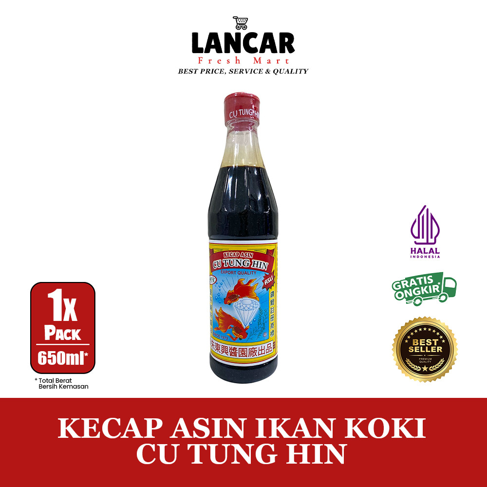 

KECAP ASIN IKAN KOKI CU TUNG HIN 650ML
