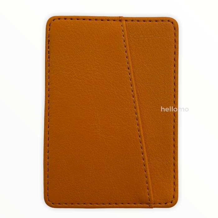 

Card Holder Leather Pocket Leather Card Slot Tempat Simpan Kartu Kulit - FUCHIA