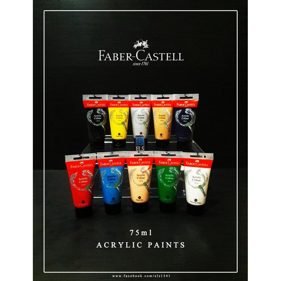 

Faber Castell Acrylic 75 ml - Cat Acrylic - T. White