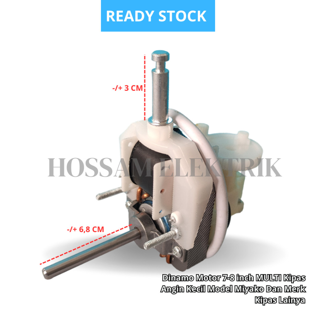 Dinamo Motor 7-8 inch MULTI Kipas Angin Kecil Model Miyako Dan Merk Kipas Lainya