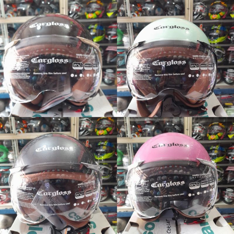 helm Cargloss yrh hijab halfece original cargloss sni