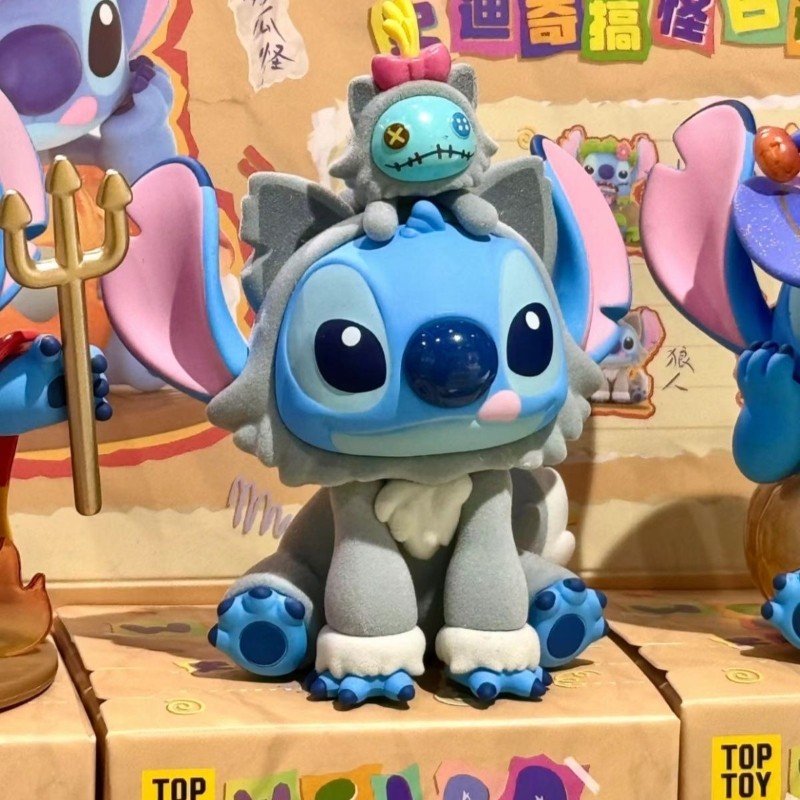 

Disney Stitch Blind Box Garage Kit Cute Cartoon Doll Toy Desktop Ornament Kawaii Fashion Room Decoration Holiday Gifts