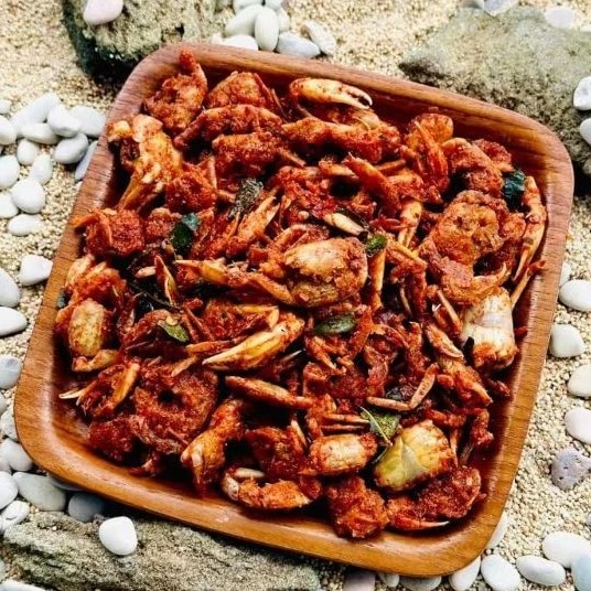

[Produk Baru Berkualitas Garansi] Baby crab crispy 100gr pedas gurih Paling Laris