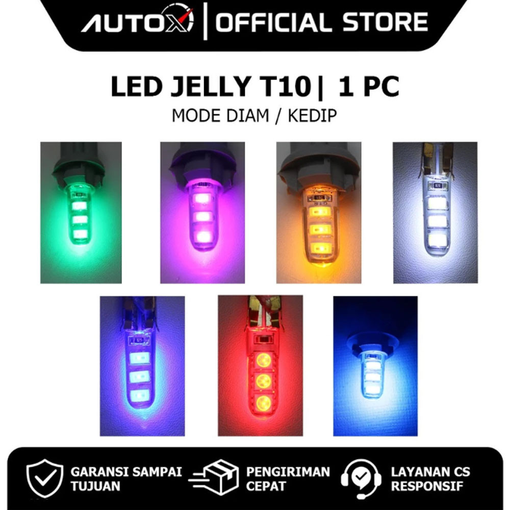 1 PC LED Sein Jelly T10 Vario 125 150 & Beat Pop Street & Scoopy & Mio S M3 & Tiger & ADV & Supra & 