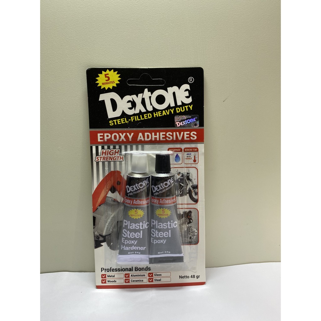 

Lem Besi DEXTONE / Lem Dextone 5 Menit / Lem Aduk DEXTONE