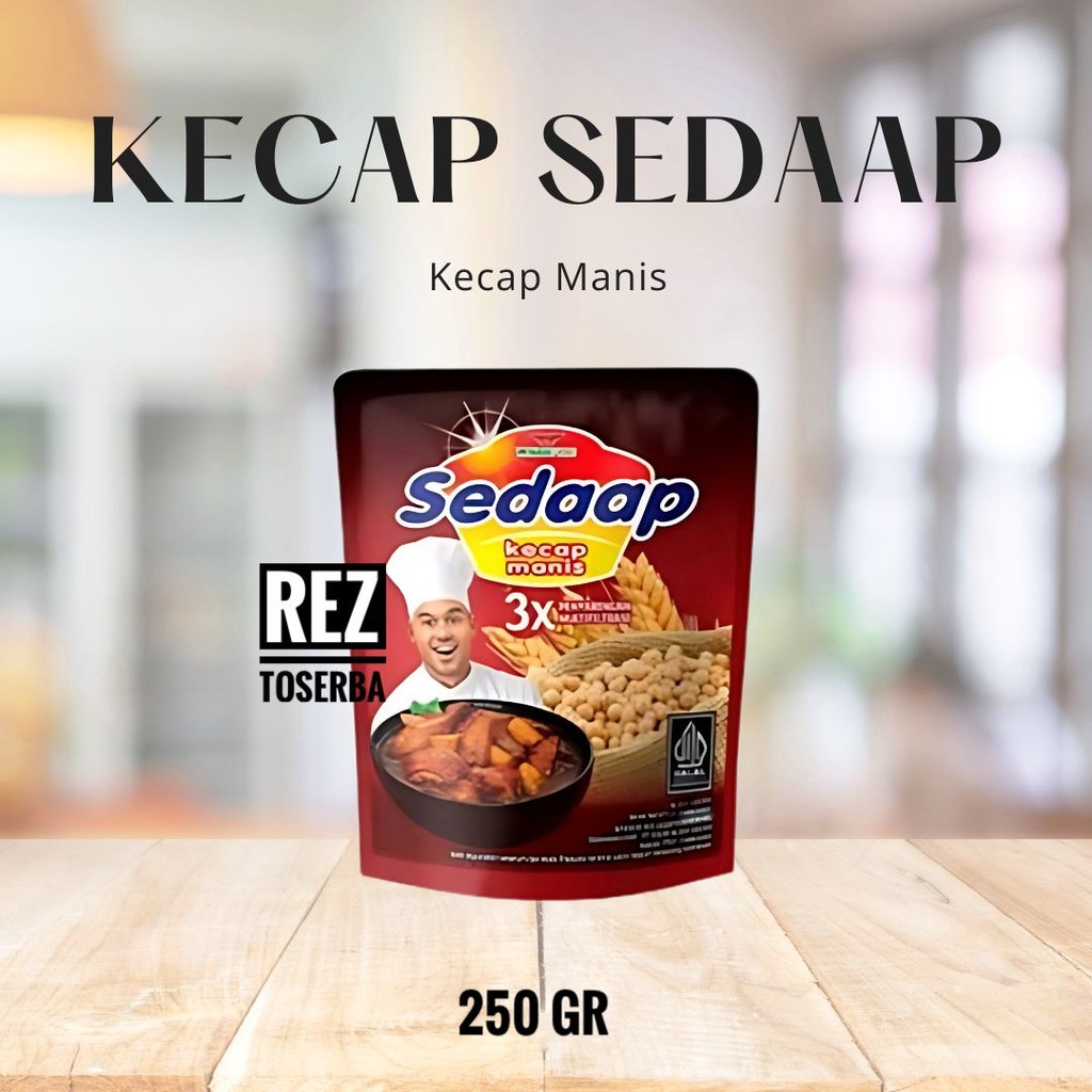 

Kecap Manis Sedaap 250 gram - Paket Murah 5 PCS