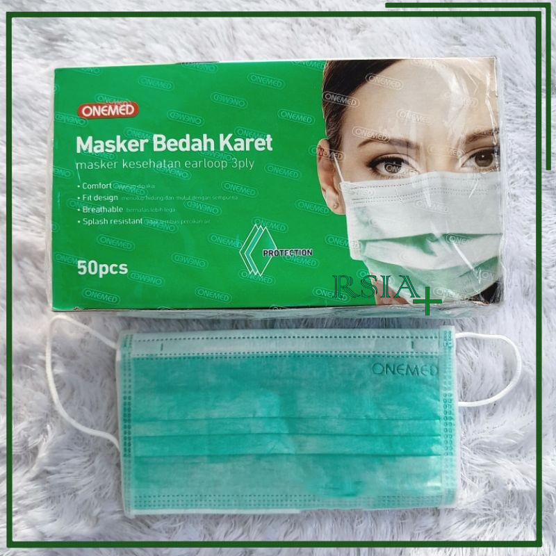 MASKER MEDIS MASKER BEDAH Isi 50 Onemed RSIA