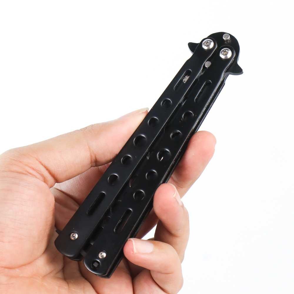 Pisau Lipat Balisong Training Portable Knife