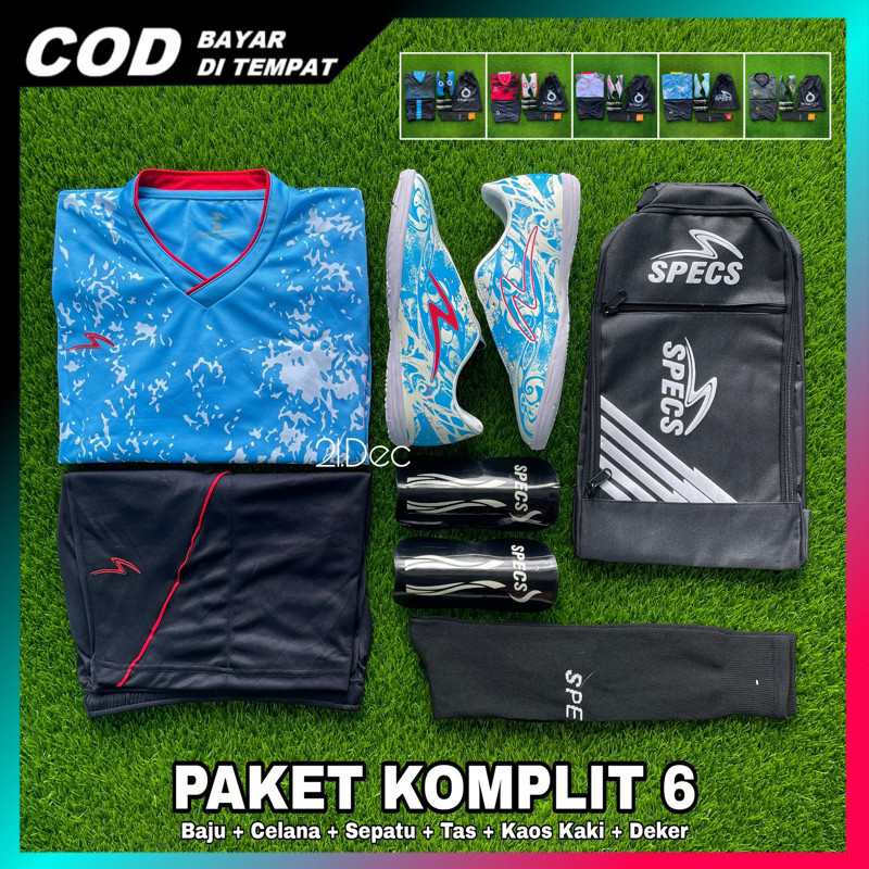 Paket Sepatu Futsal | Paket Futsal Komplit 5 | Sepatu Futsal Komplit | Sepatu Futsal | Paket Komplit