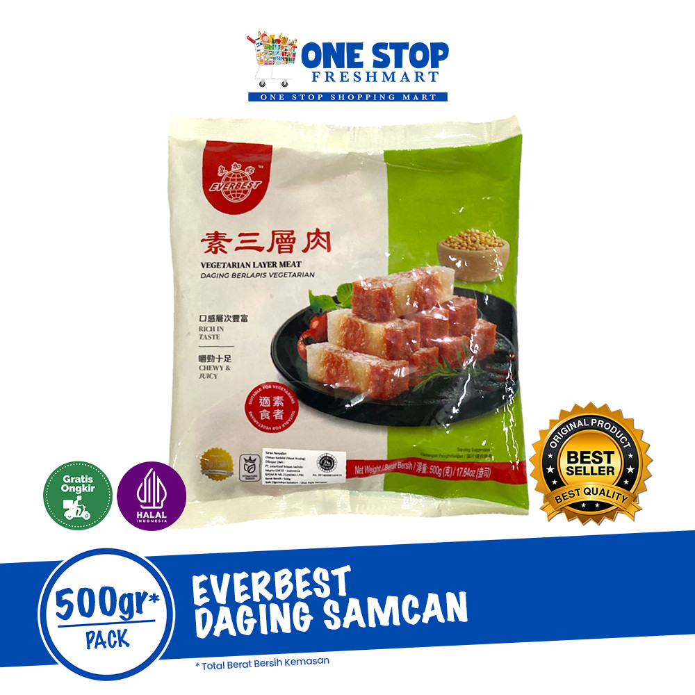 

EVERBEST DAGING SAMCAN VEGETARIAN 500GR