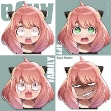 

paint by numbers spy x family