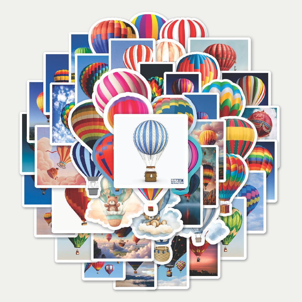 

Sticker Pack Stiker Ballon Udara Series | Sticker TUMBLR | Stiker LAPTOP KOPER HELM