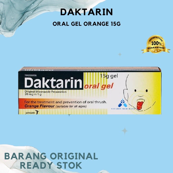 DAKTARIN Oral Gel Orange 15g - w&w