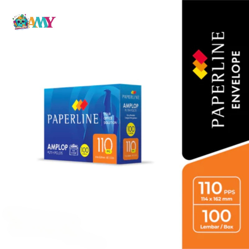 

PAPERLINE AMPLOP EV 110 PPS 11,4 X 16,2 AMY STASIONARY