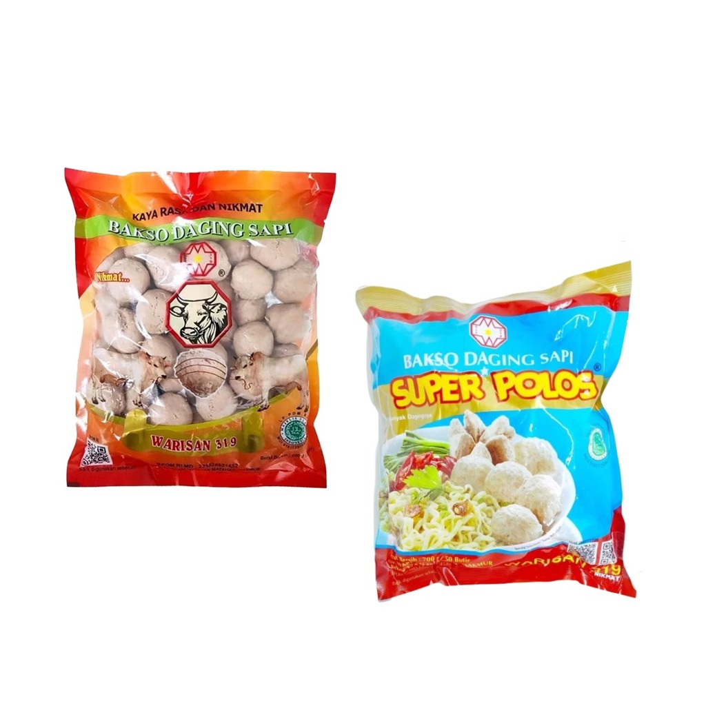 

Bakso Warisan Super Polos/sapi urat isi 50 pcs