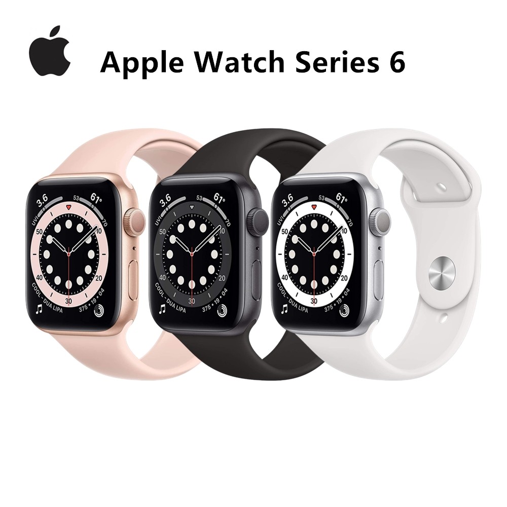 100% Original Apple Watch Series 6 40mm / 44mm Apple Watch S6 Aluminum Case with Sport Band iOS Smar
