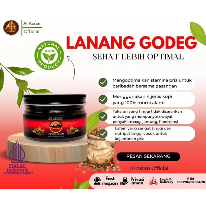 

Hot Produk Kopi Lanang Godeg Al Asran Super Premium Coffee lanang arabika robusta Minuman kopi Pria Bubuk Terbaik dan Terlaris