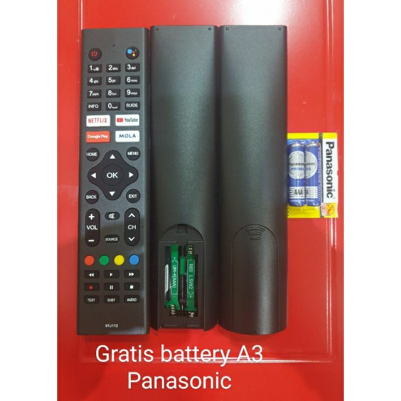 Remot for POLYTRON 81J112/81J194/81J273 VOICE  GOOGLE ORIGINAL