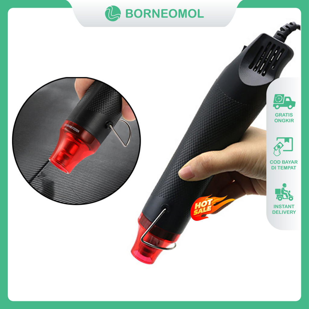 

Heat Hot Gun Electric Multifungsi Angin Tool Pemanas Watt Multifungsi Low Pistol 220V Air Import