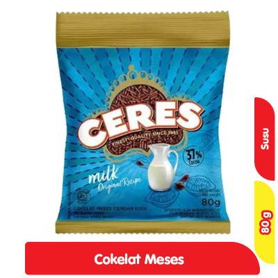 

Ceres Cokelat Meses Susu 80 g - ARM