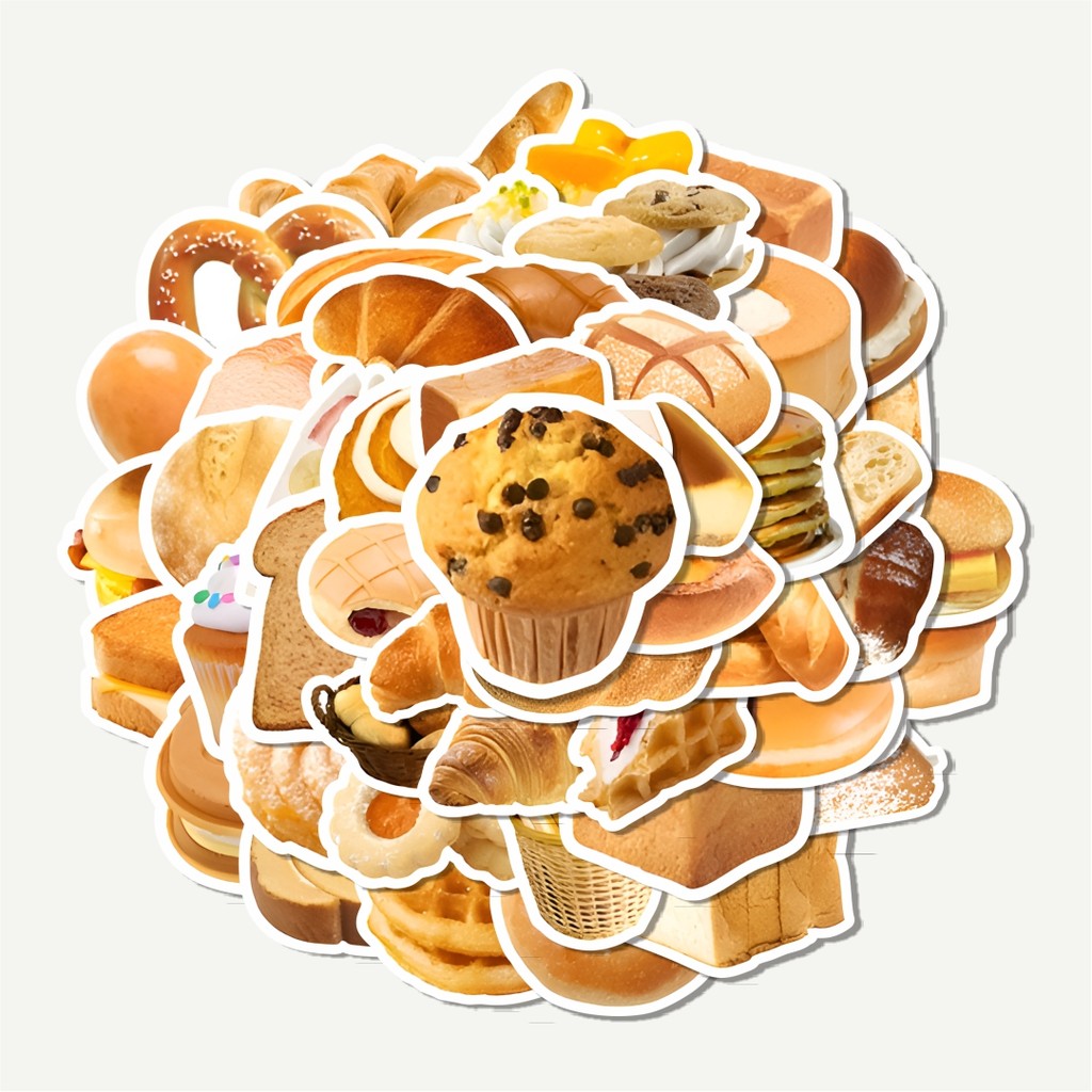 

Sticker Pack Stiker Tempting Food Toast and Bread [Roti Panggang] | Sticker TUMBLR | Stiker LAPTOP KOPER HELM