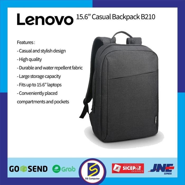 Tas Laptop LENOVO BACKPACK Size 14 - 15.6 inch 210 original 100%BARU