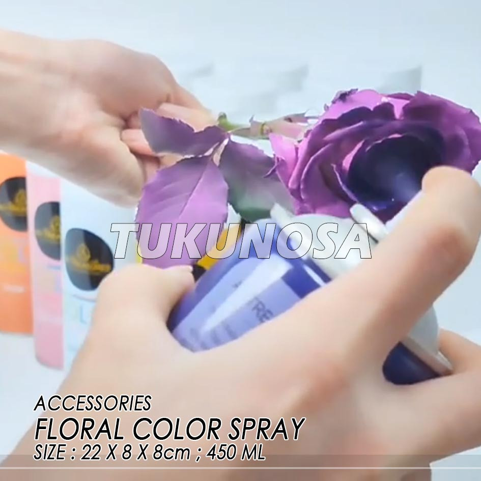 FLORAL COLOR SPRAY CAT SEMPROT BUNGA PILOX BUNGA PEWARNA KELOPAK BUNGA PEWARNA BUNGA FLOWER COLOR SP