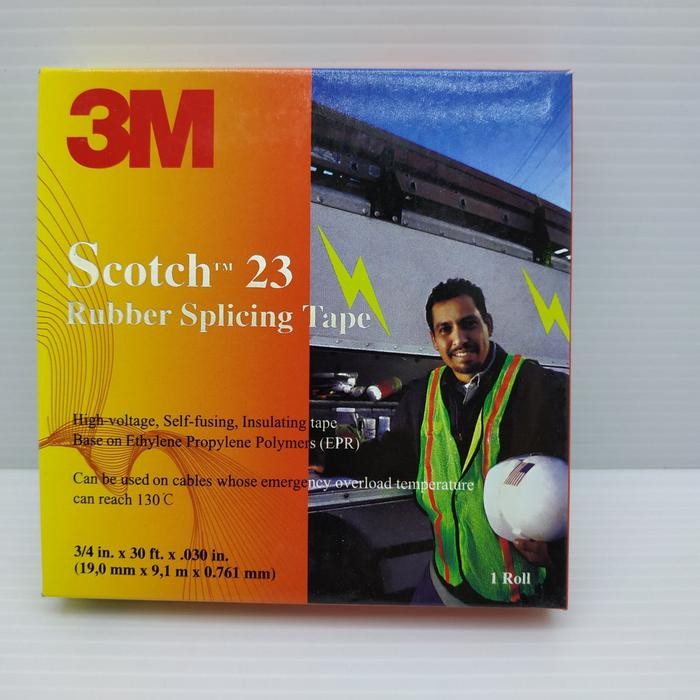 

MUMPUNG PROMO 3M Isolasi Scotch 23+ Rubber Splicing Tape / Isolasi Submersible Pump - Scotch23-ORITERLARIS