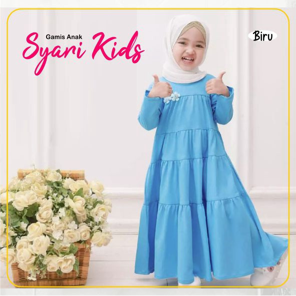 Gamis Anak Voxy Disneyy My Princess Beautiful Girl Manasik Syari Putih Tulang Broken White BW Model 