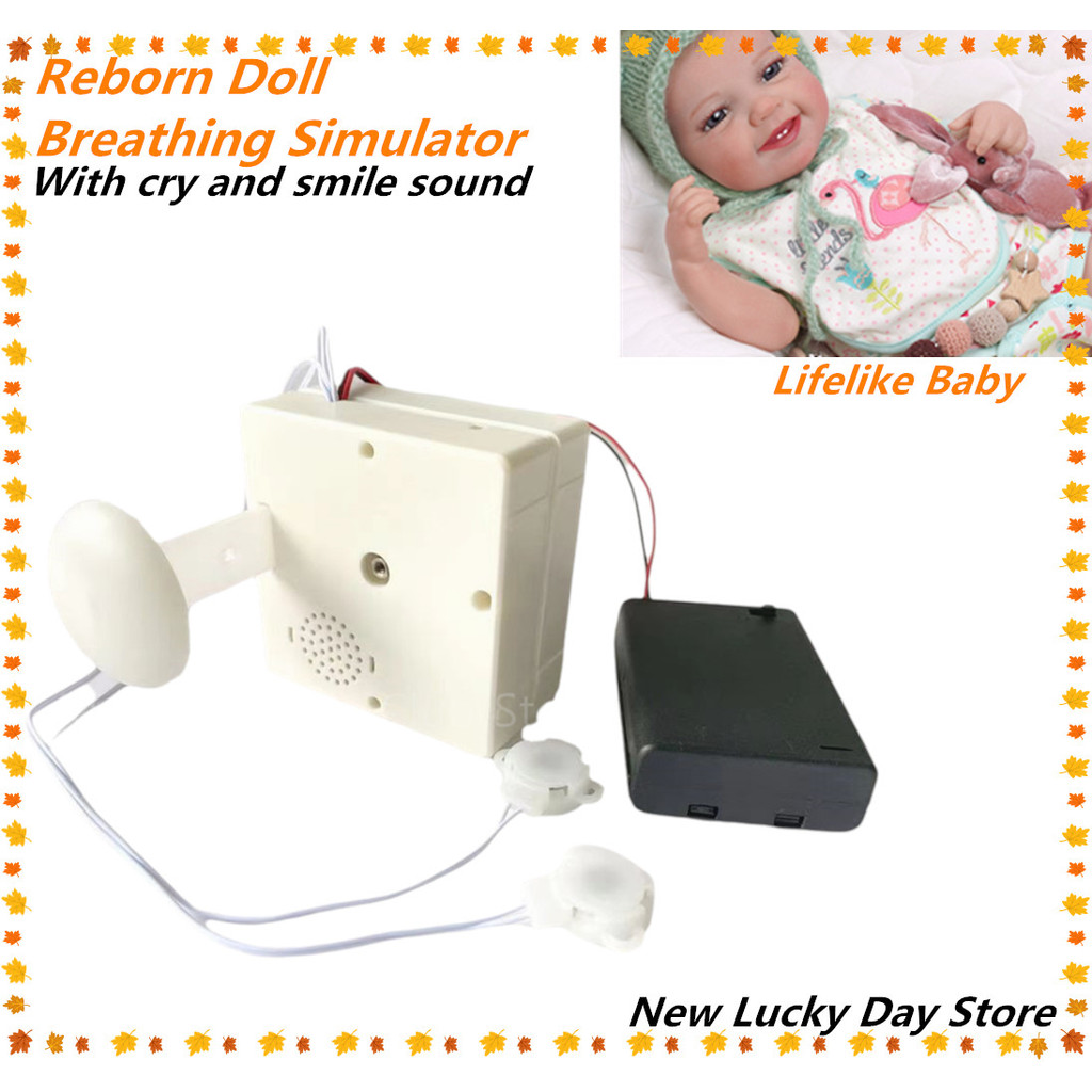 Doll Breathing Mechanism Reborn Doll Breathing Simulator With Lifelike Sleeping Cry and Smile sound 