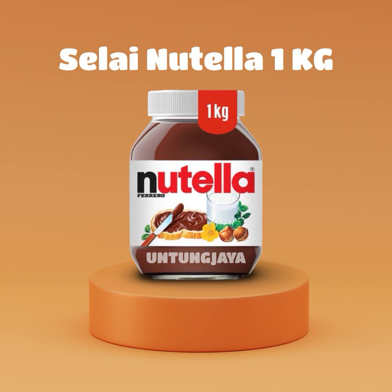 

SELAI NUTELLA 1 KG // NUTELLA SPREAD 1KG // SELAI NUTELLA 1000GRAM // JUAL NUTELLA SELAI SURABAYA