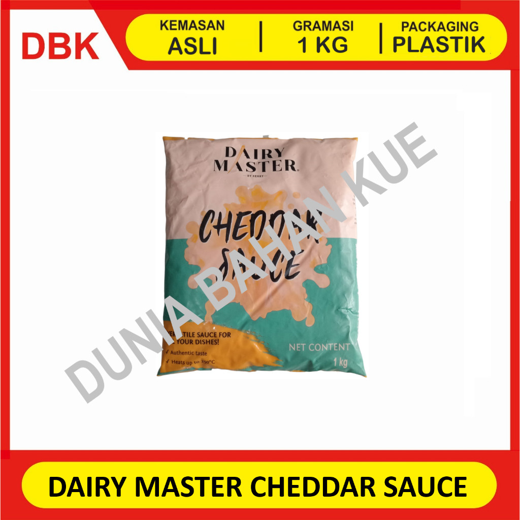 

CHEDDAR CHEESE SAUCE DAIRY MASTER SAUS KEJU CHEDAR 1 KG