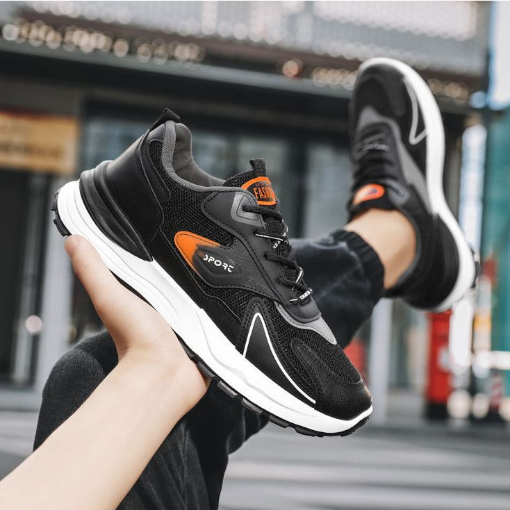 AYDENSPORT Sepatu Sneakers Pria Import Murah Casual Sport Kerja LS01