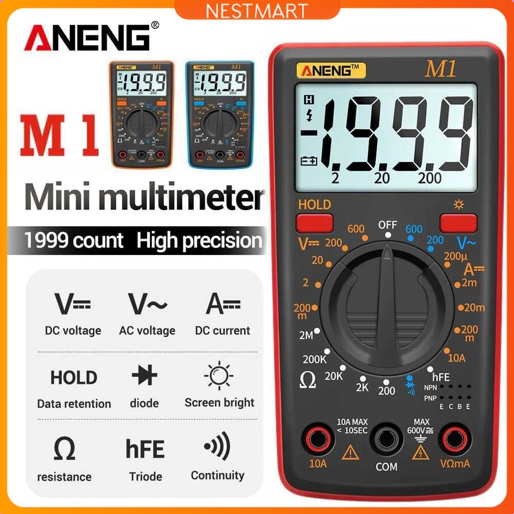 ANENG Digital Multimeter Voltage Tester - M1