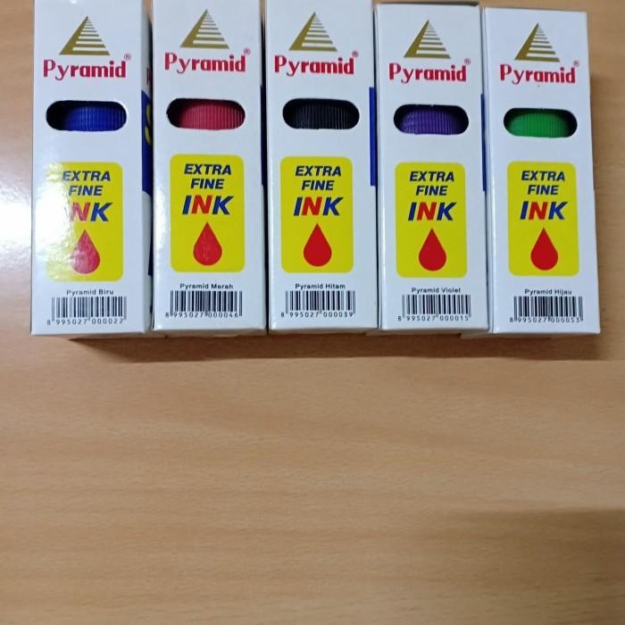 

PAKET HEMAT tinta stampel pyramid 50cc. 1 box isi 12 pcs