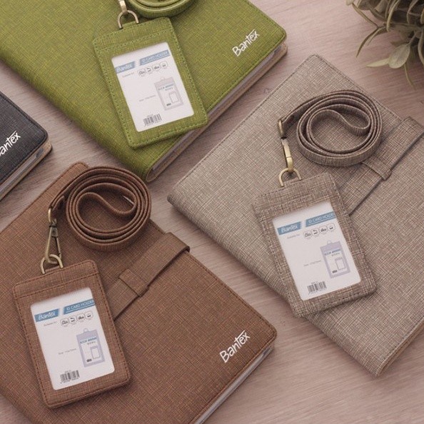 

Sale Bantex Lanyard Name Tag ID Card Kulit Terlaris