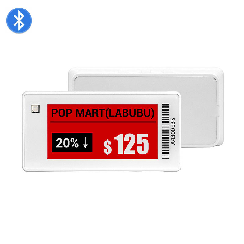 

Bluetooth Version Electronic Shelf Label Waterproof Supermarket Eink Price Tag Display Screen E-paper System