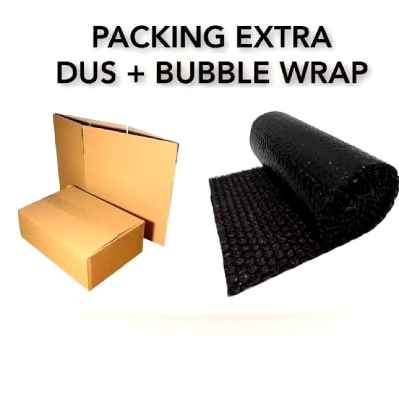 

TAMBAHAN PACKINGAN DUS & BUBBLE WRAP EXTRA PACKINGAN BERKUALITAS BAGUSS