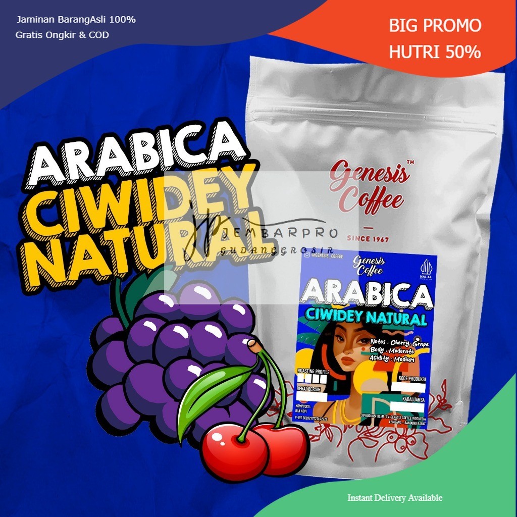 

ARABICA CIWIDEY NATURAL / GRADE 1