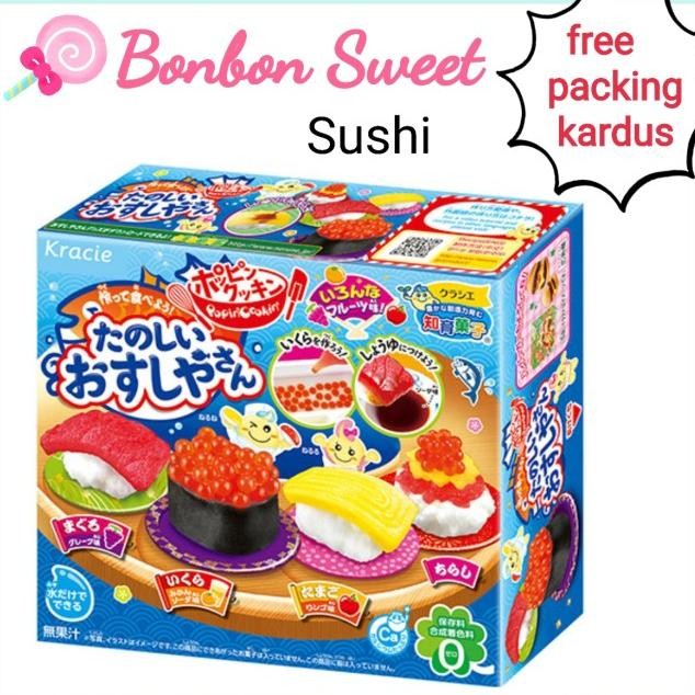 

Kracie Popin Cookin DIY Candy Maker Japan Miniature Food - Sushi