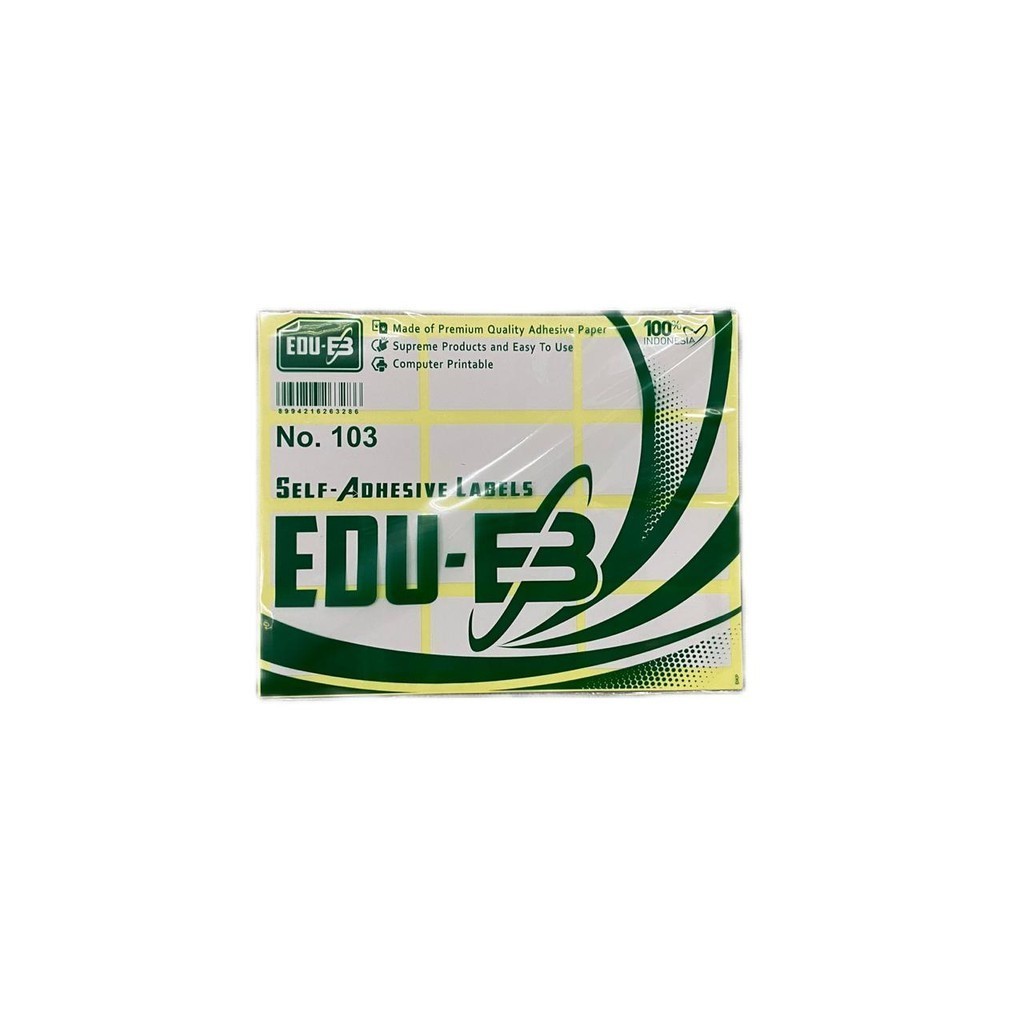 

Label Stiker EDU-B Polos