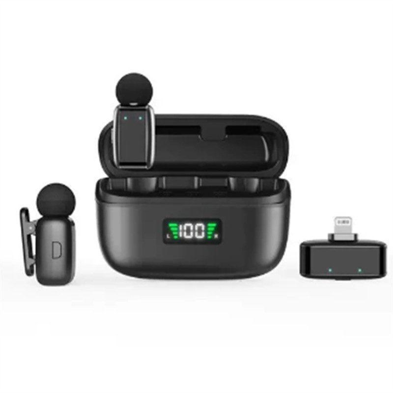 A16Q-SX35 Mini Lavalier Microphone,Wireless Lapel Mic For Outdoor Live Streaming,Noise Reduction Com