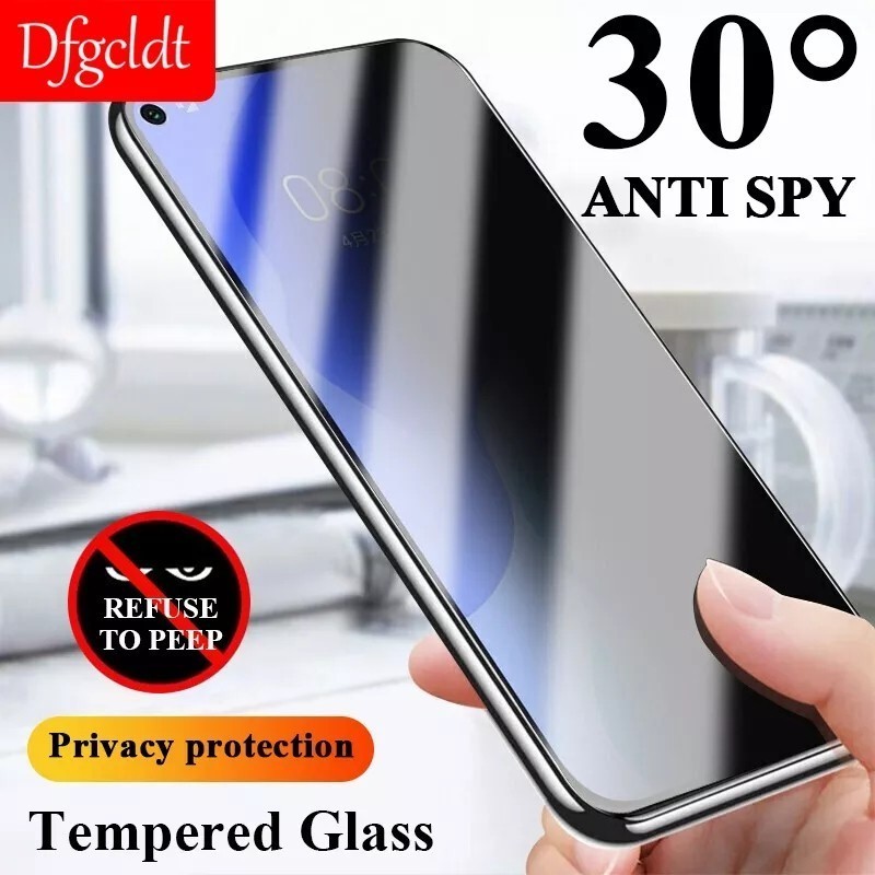 ANTI SPY OPPO A33 TEMPERED GLASS SPY PRIVACY GLASS
