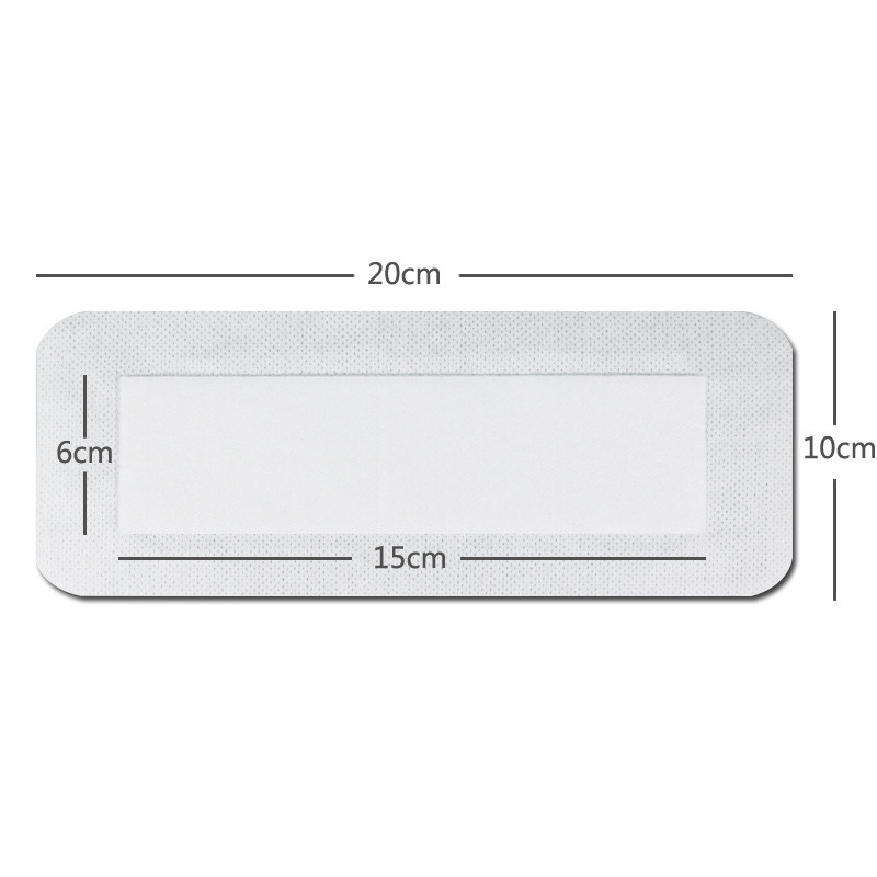 40Pcs Disposable Medical Adhesive Wound Dressing Non-woven Breathable Surgical Sterile Gauze Wound C