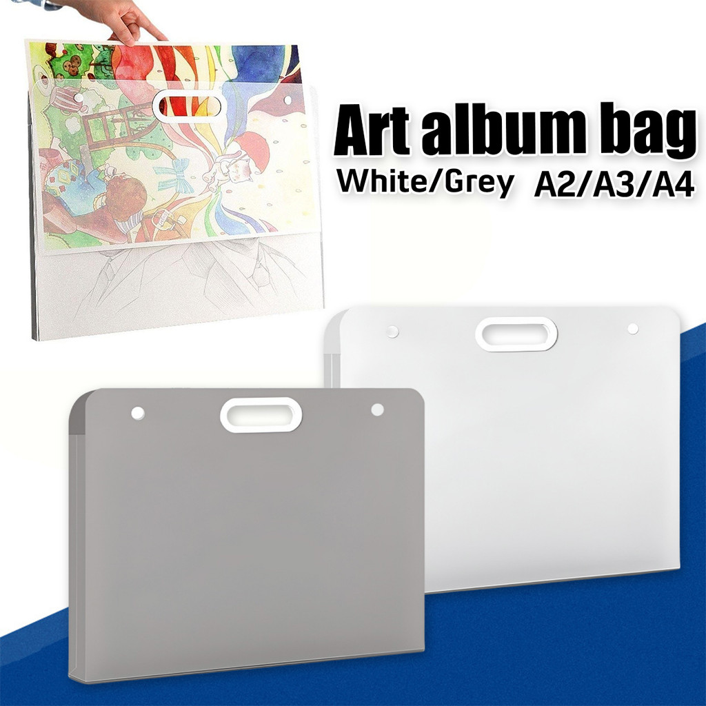 

Drawing Bag / File Organizer (Bahan PP) - A2 / A3 / A4 untuk akan melindungi karya senimu
