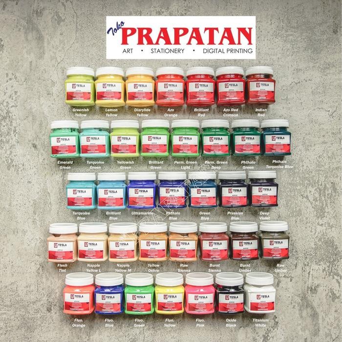 

Tesla Acrylic Paint / Cat Akrilik Tesla 125 ml - Olive Green