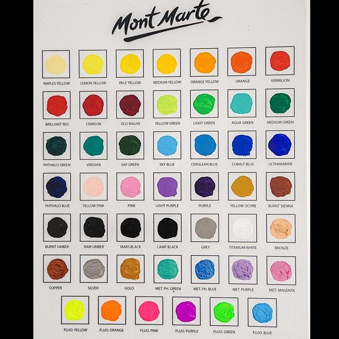 

Mont Marte Acrylic Signature 100ml PART 2 | Cat Akrilik - Yellow Ochre